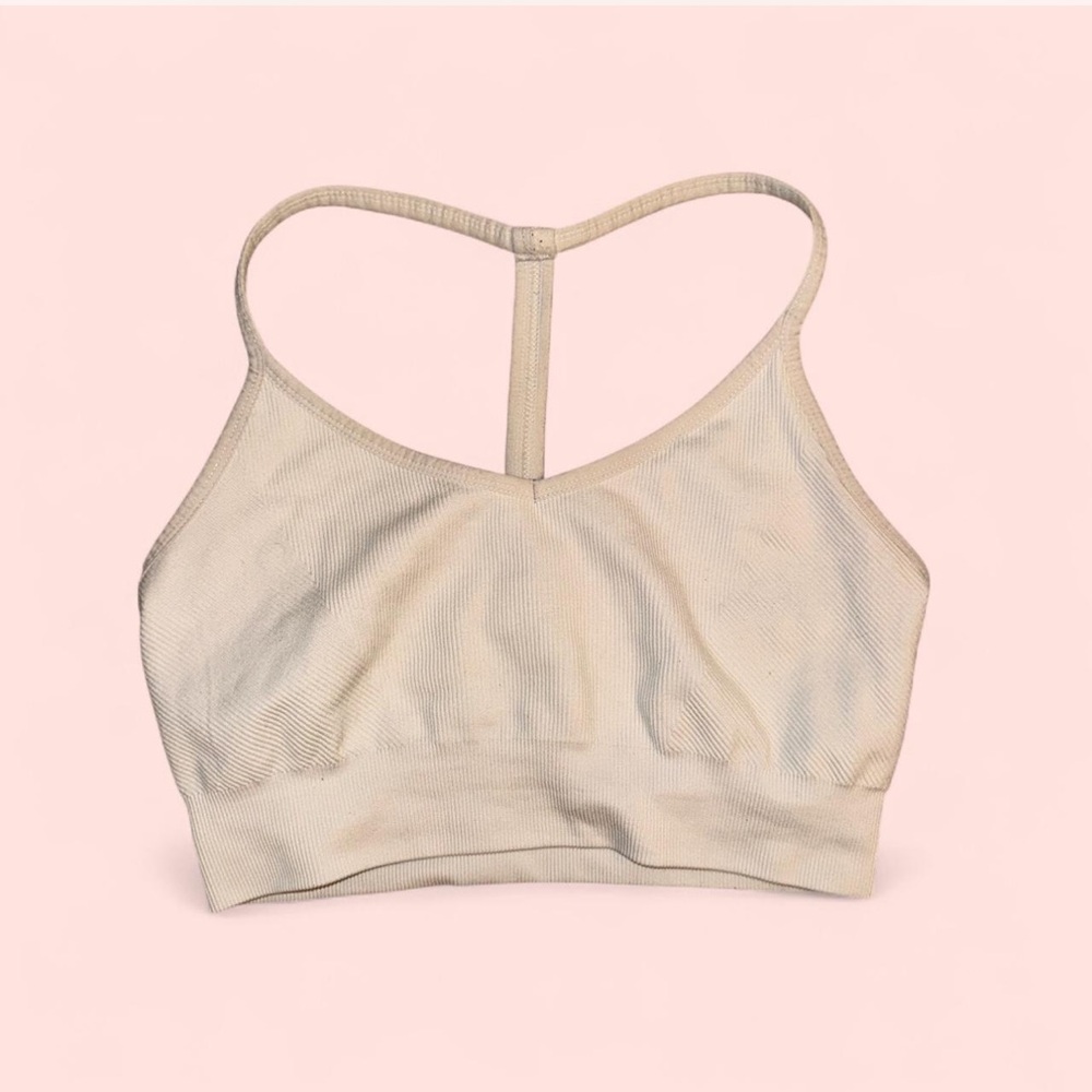 Yogalicious Offwhite Sports Bra